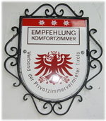 Empfehlung Komfortzimmer