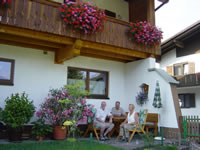 Unsere windgeschützte Loggia